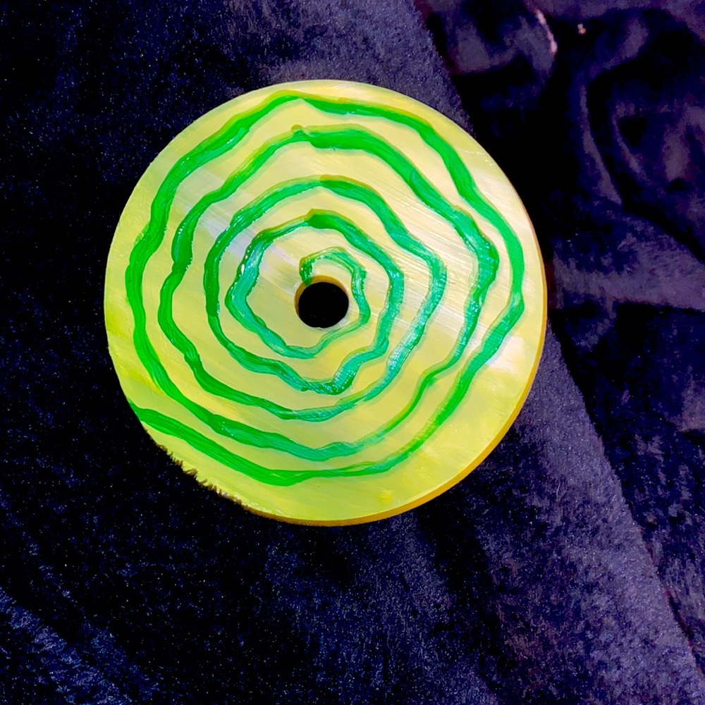 CD painting of abstract art